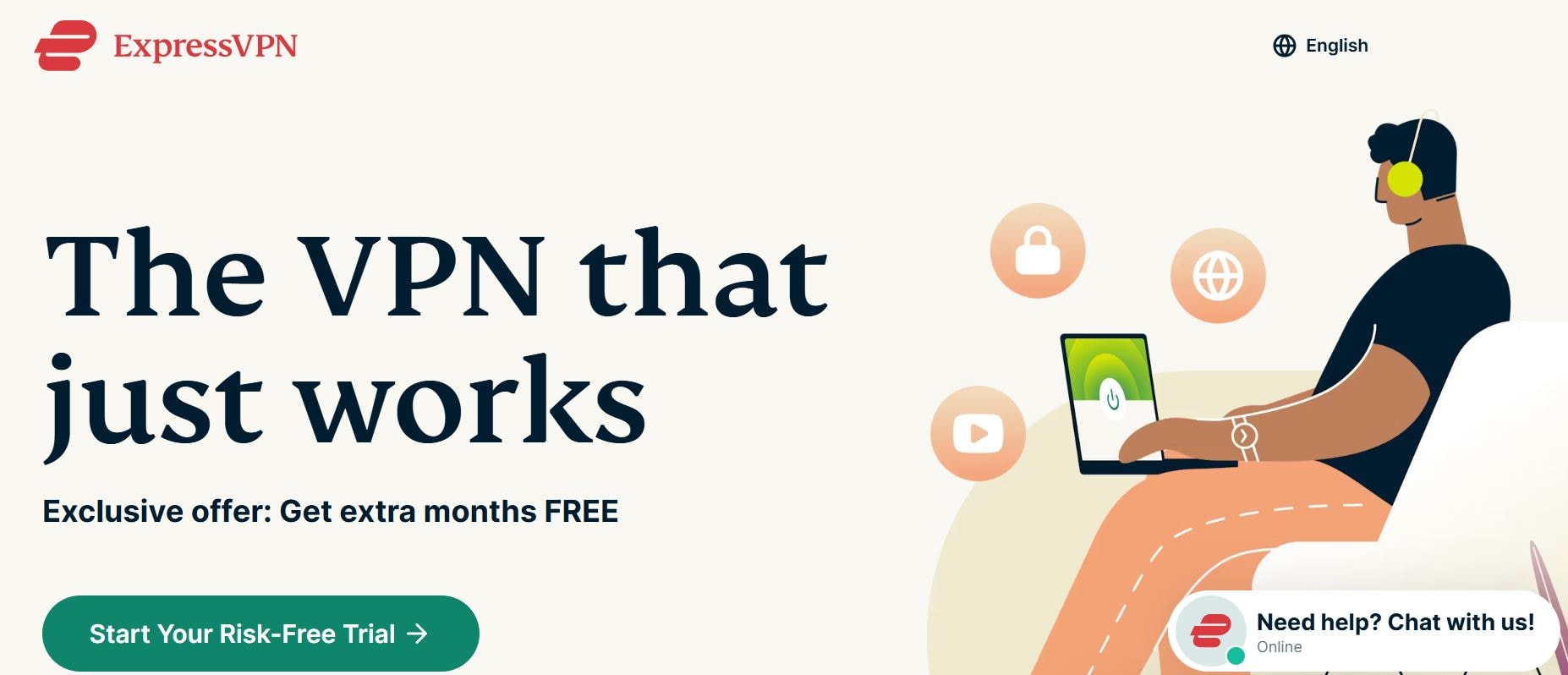 ExpressVPN Homepage