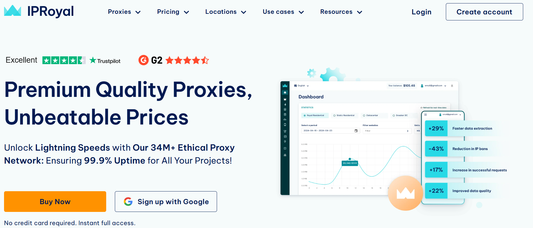 IPRoyal Homepage