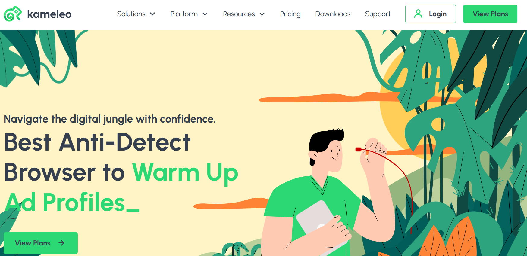 Kameleo Homepage